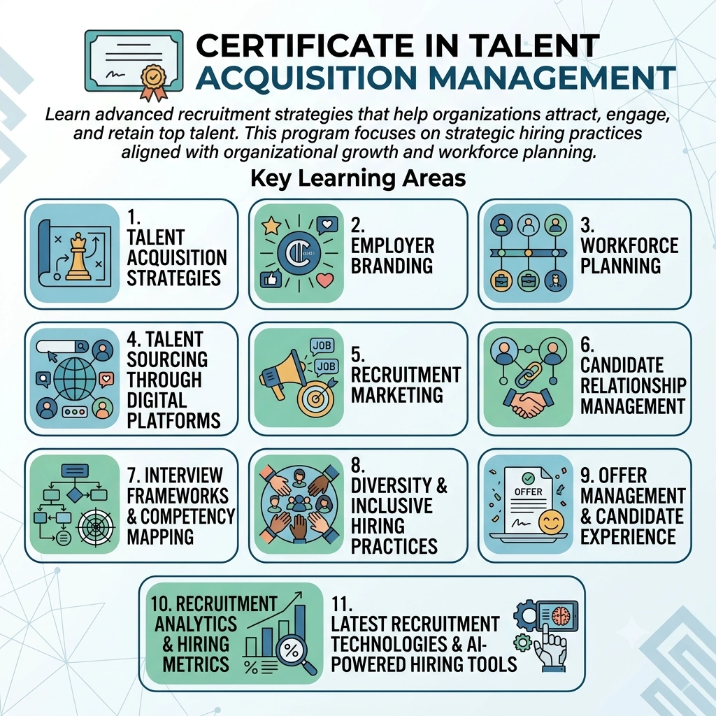Certificate in Talent Acquisition Management - Envelai HR Certification Program